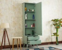 Bengaluru Solid Wood Dressing Table Furniselan Silt Green