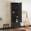 Bengaluru Solid Wood Dressing Table - Furniselan Slate-Grey