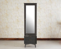 Bengaluru Solid Wood Dressing Table - Furniselan Slate-Grey