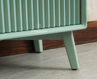 Bengaluru Solid Wood Dressing Table Furniselan Silt Green