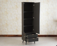 Bengaluru Solid Wood Dressing Table - Furniselan Slate-Grey
