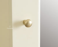 Bengaluru Solid Wood Dressing Table Furniselan Frosty White