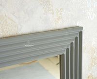 Bengaluru Solid Wood Frame with Mirror Furniselan Cool Grey