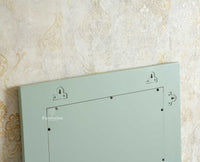 Bengaluru Solid Wood Frame with Mirror Furniselan Silt Green