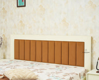 Bengaluru Solid Wood King Size Bed in Storage Box - Furniselan Milky White