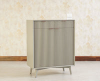 Bengaluru Solid Wood Shoe Rack Cabinet - Sideboard - Furniselan Cool-Grey