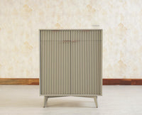 Bengaluru Solid Wood Shoe Rack Cabinet - Sideboard - Furniselan Cool-Grey
