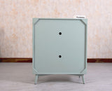 Bengaluru Solid Wood Shoe Rack Cabinet Two Doors and Drawers - Sideboard - Furniselan - Silt-Green