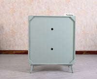 Bengaluru Solid Wood Shoe Rack Cabinet Two Doors and Drawers - Sideboard - Furniselan - Silt-Green