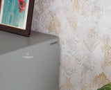 Bengaluru Solid Wood Shoe Rack Cabinet Two Doors and Drawers With Open Storage - Sideboard - Furniselan Cool-Grey