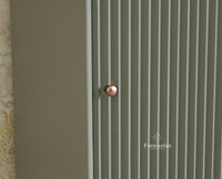 Bengaluru Solid Wood Single Door Wardrobe Cabinet for Kids Furniselan Cool Grey