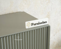 Bengaluru Solid Wood Single Door Wardrobe Cabinet for Kids Furniselan Cool Grey