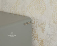 Bengaluru Solid Wood Single Door Wardrobe Cabinet for Kids Furniselan Cool Grey