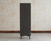 Bengaluru Solid Wood Single Door Wardrobe Cabinet for Kids - Wardrobes & Cabinets - Furniselan Slate-Grey