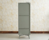 Bengaluru Solid Wood Single Door Wardrobe Cabinet for Kids Furniselan Cool Grey