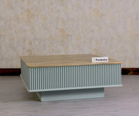 Bengaluru Solid Wood Square Coffee Table - Coffee Table - Furniselan - Silt-Green