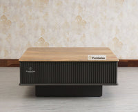 Bengaluru Solid Wood Square Coffee Table - Coffee Table - Furniselan - Slate-Grey