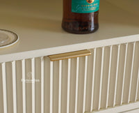 Bengaluru Solid Wood Tall Bar Cabinet - Bar Cabinet - Furniselan