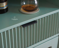 Bengaluru Solid Wood Tall Bar Cabinet - Bar Cabinet - Furniselan