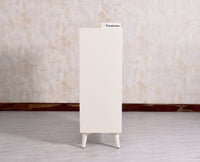 Bengaluru Solid Wood Tall Five Drawer Chest of Drawers - Sideboard - Furniselan - Frosty-White