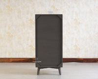 Bengaluru Solid Wood Tall Five Drawer Chest of Drawers - Sideboard - Furniselan - Slate-Grey