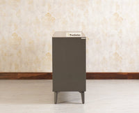 Bengaluru Solid Wood Three Door Sideboard Cabinet Furniselan-Slate-Grey