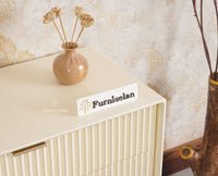 Bengaluru Solid Wood Three Drawer Chest of Drawer - Sideboard - Furniselan