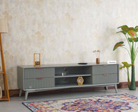 Bengaluru Solid Wood TV Cabinet Four Drawer - Tv Cabinet - Furniselan