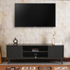 Bengaluru Solid Wood TV Cabinet Two Door - Tv Cabinet - Furniselan-Slate-Grey