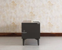 Bengaluru Solid Wood TV Cabinet Two Door - Tv Cabinet - Furniselan-Slate-Grey