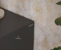 Bengaluru Solid Wood Two Door and Three Drawer Sideboard Cabinet - Sideboard - Furniselan Slate-Grey