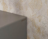 Bengaluru Solid Wood Two Door Cabinet Sideboard - Sideboard - Furniselan Cool Grey