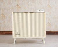 Bengaluru Solid Wood Two Door Cabinet Sideboard - Sideboard - Furniselan