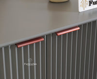 Bengaluru Solid Wood Two Door Cabinet Sideboard - Sideboard - Furniselan