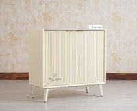 Bengaluru Solid Wood Two Door Cabinet Sideboard - Sideboard - Furniselan