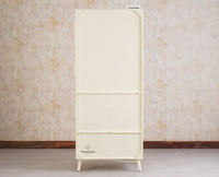 Bengaluru Solid Wood Two Door Wardrobe - Wardrobes & Cabinets - Furniselan