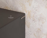 Bengaluru Solid Wood Two Door Wardrobe - Wardrobes & Cabinets - Furniselan - Slate Grey
