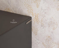 Bengaluru Solid Wood Two Door Wardrobe - Wardrobes & Cabinets - Furniselan - Slate Grey
