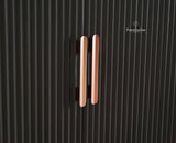 Bengaluru Solid Wood Two Door Wardrobe - Wardrobes & Cabinets - Furniselan - Slate Grey
