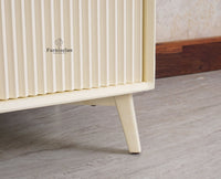 Bengaluru Solid Wood Two Door Wardrobe - Wardrobes & Cabinets - Furniselan