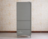 Bengaluru Solid Wood Two Door Wardrobe - Wardrobes & Cabinets - Furniselan - Cool Grey