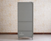 Bengaluru Solid Wood Two Door Wardrobe - Wardrobes & Cabinets - Furniselan