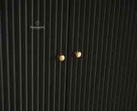 Bengaluru Solid Wood Two Door Wardrobe - Wardrobes & Cabinets - Furniselan Slate-Grey