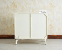 Bengaluru Solid Wood Wide Six Drawer Chest of Drawers Furniselan Frosty White