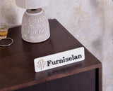 Berlin Wooden Two Door Cabinet - Sideboard - Furniselan Grey Finish