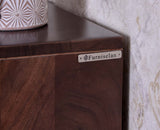 Berlin Wooden Two Door Cabinet - Sideboard - Furniselan Grey Finish