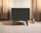 Bengaluru Solid Wood Bedside Table