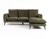Bloomsbury Reversible Cotton Sofa Furniselan Green