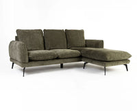 Bloomsbury Reversible Cotton Sofa Furniselan Green
