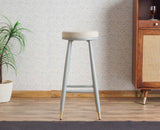 Boston Kitchen Bar Stool with Cushion Furniselan Cool-Grey